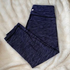 Lululemon Rare Black/White Speckled Leggings